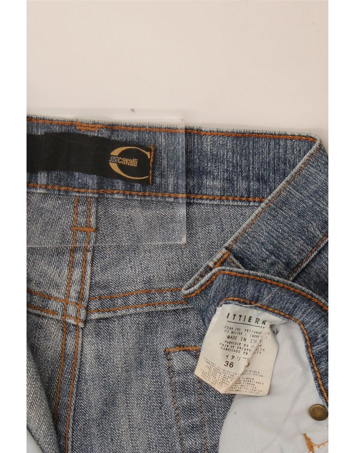 JUST CAVALLI Mens Straight Jeans W36 L30 Blue Cotton