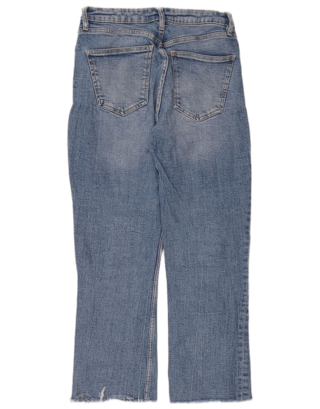 Zara Dame Bootcut Jeans EU 36 XS W26 L25 Blå