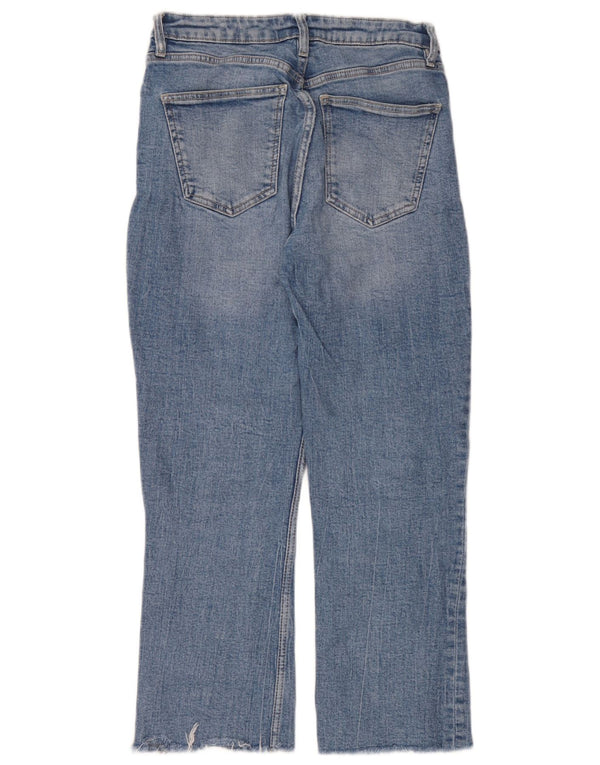Zara Dame Bootcut Jeans EU 36 XS W26 L25 Blå