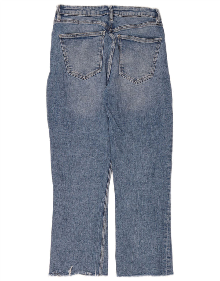 Zara Dame Bootcut Jeans EU 36 XS W26 L25 Blå