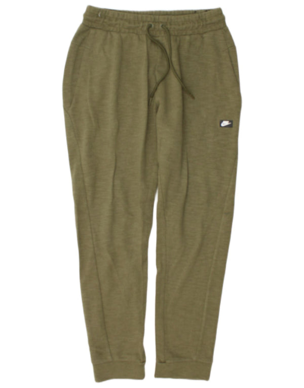 Nike Træningsdragt bukser til mænd Joggers Large Khaki Flecked Bomuld