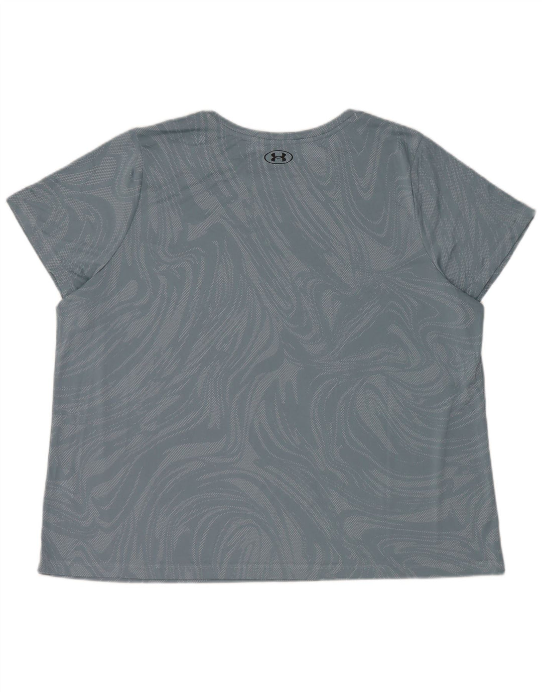 Under Armour Dame T-Shirt Top 2XL Blå Geometrisk Polyester