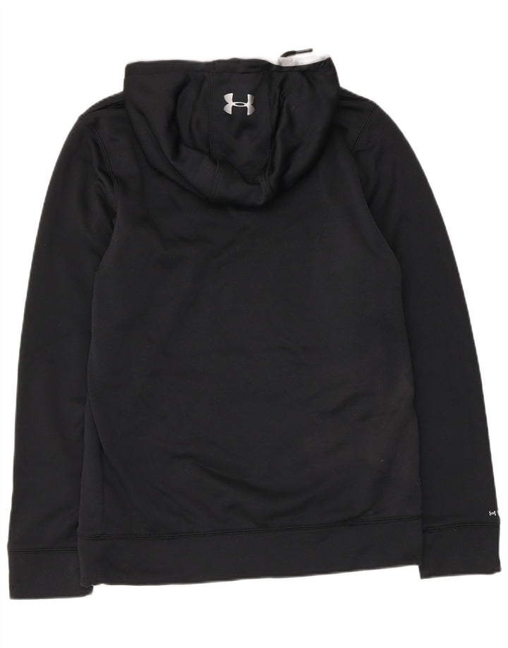 UNDER ARMOUR Grafisk hættetrøje til mænd Lille sort polyester