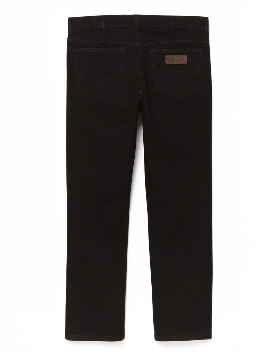 Wrangler Texas Straight Jeans til kvinder W36 L30 sort bomuld