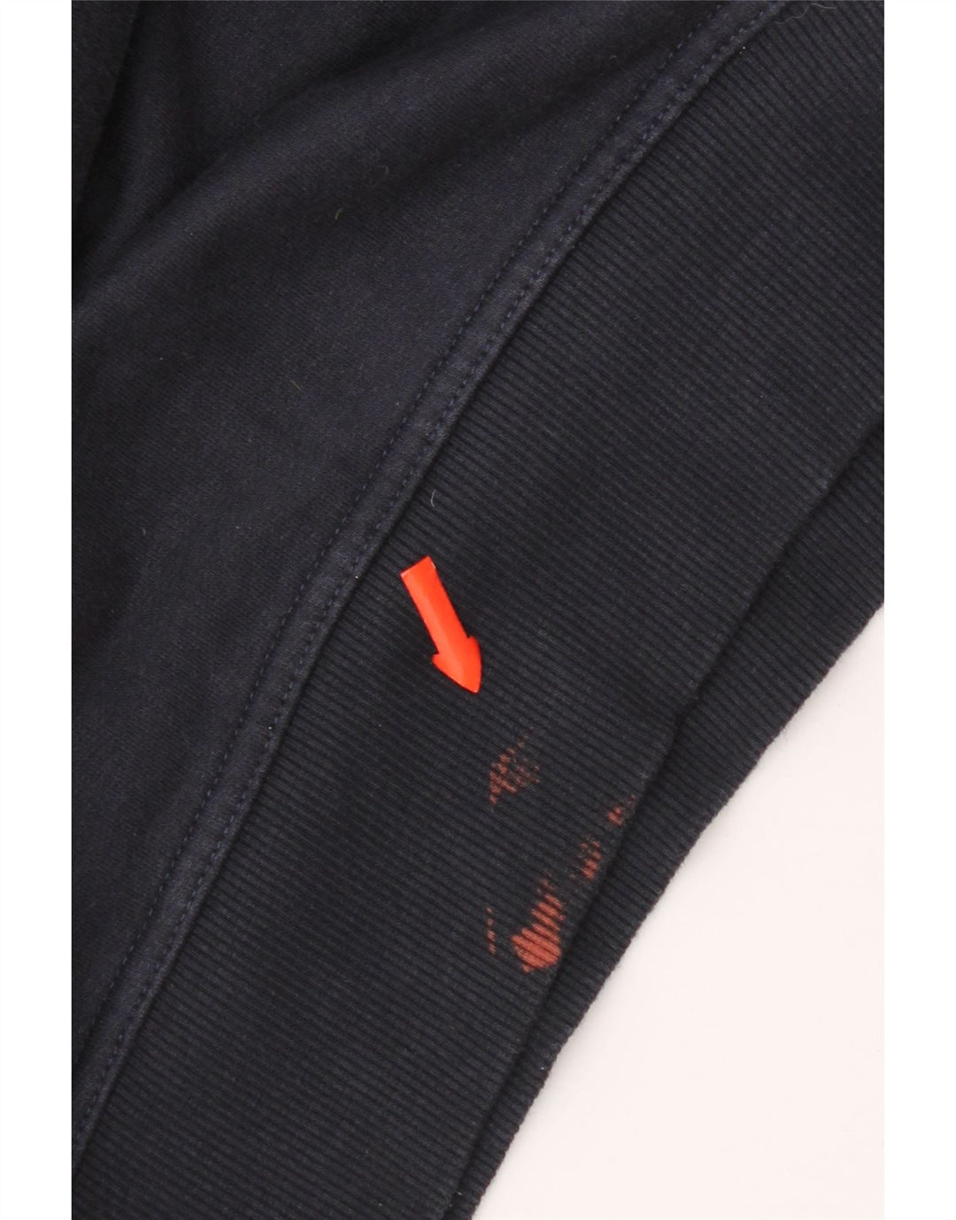 Besætningstøj Herre Zip Neck Sweatshirt Jumper Medium Navyblå Bomuld