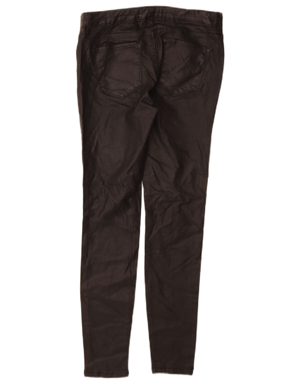 Zara Dame Skinny Jeans EU 36 XS W26 L28 Sort Bomuld