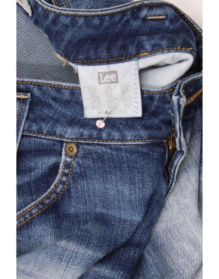 Lee Dame Leola Bootcut Jeans W30 L35 Blå Bomuld