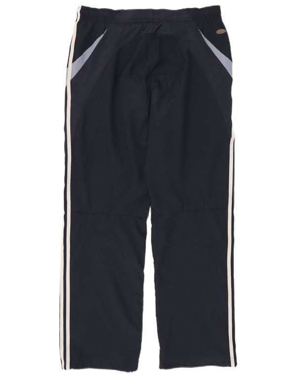 Adidas Mens Tracksuit Trousers Medium  Navy Blue Polyester