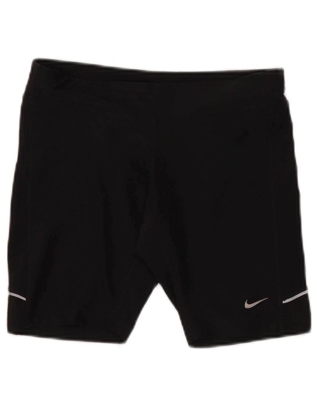 Nike Dame Dri Fit Sport Shorts UK 10 Small Black Polyester