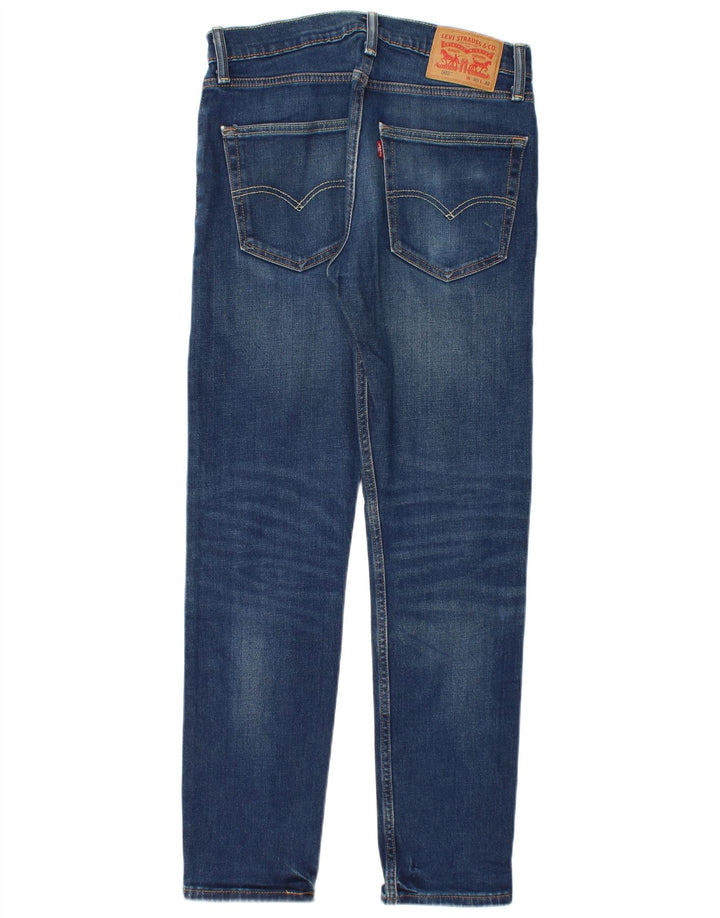 Levi's Herre 502 tilspidsede jeans W30 L30 blå bomuld