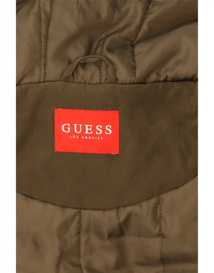 Guess oversized hættejakke til kvinder, DK 6 XS Khaki Polyester