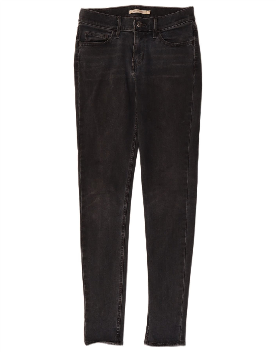 Levi's Dame 710 Super Skinny Jeans W27 L30 Grå