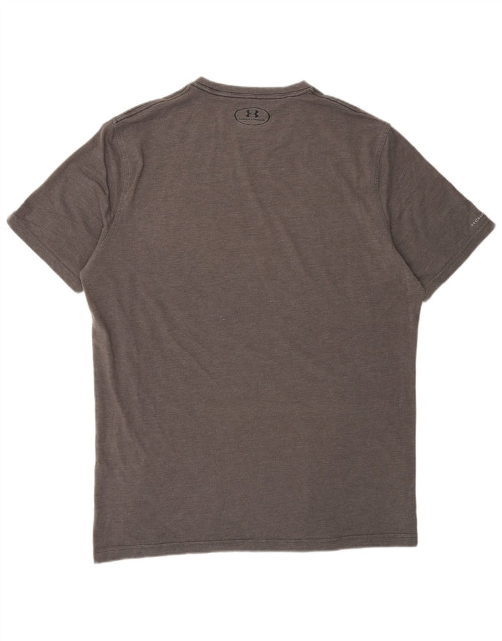 Under Armour Herre T-Shirt Top XL Grå Polyester