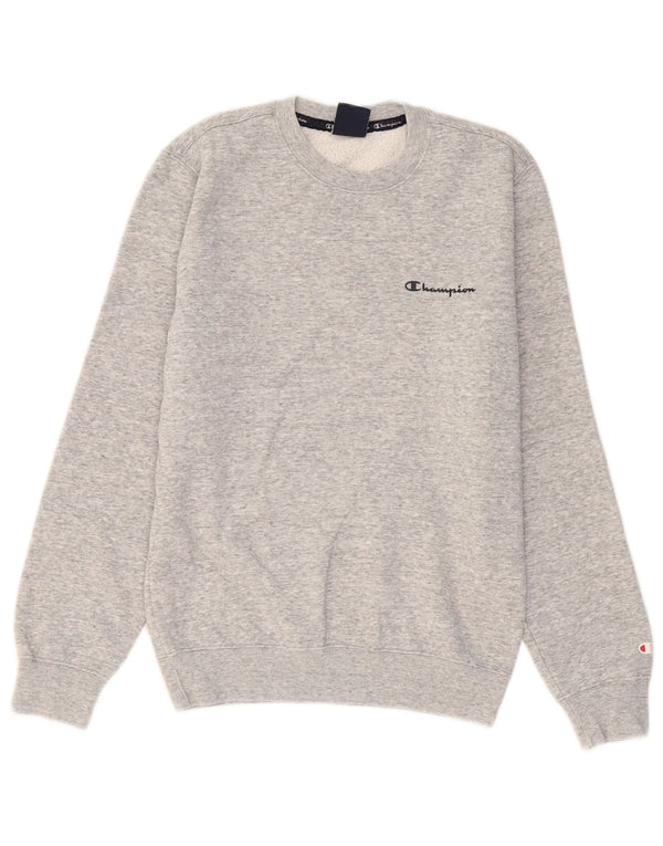 CHAMPION Sweatshirt til mænd XS Grå Flecked Bomuld