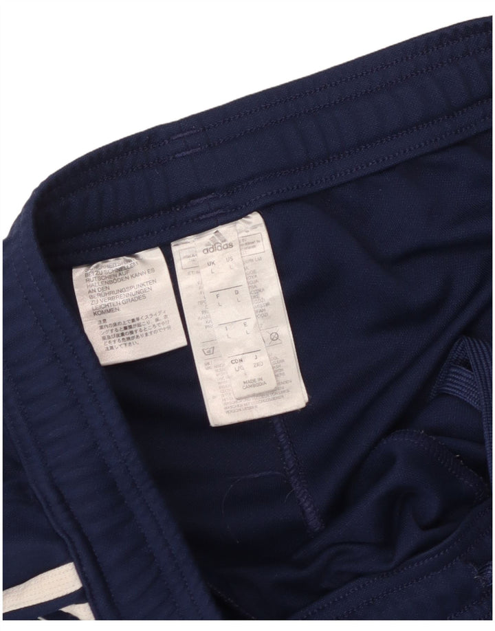 Adidas Træningsdragt bukser til mænd store marineblå polyester