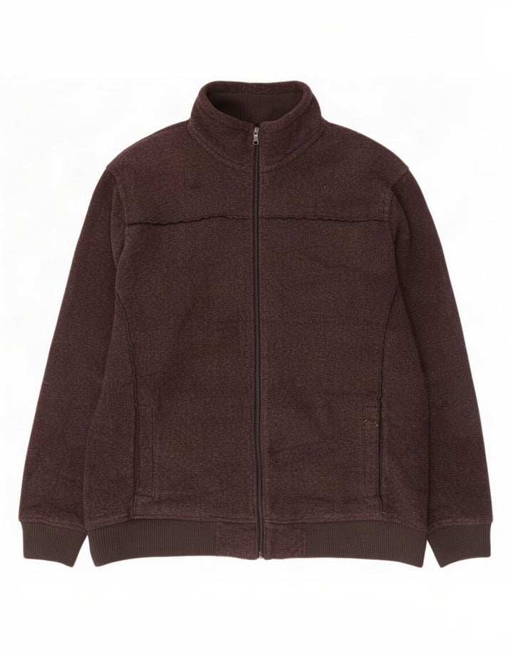 Marks & Spencer Herre Fleecejakke UK 44 2XL Grå Polyester