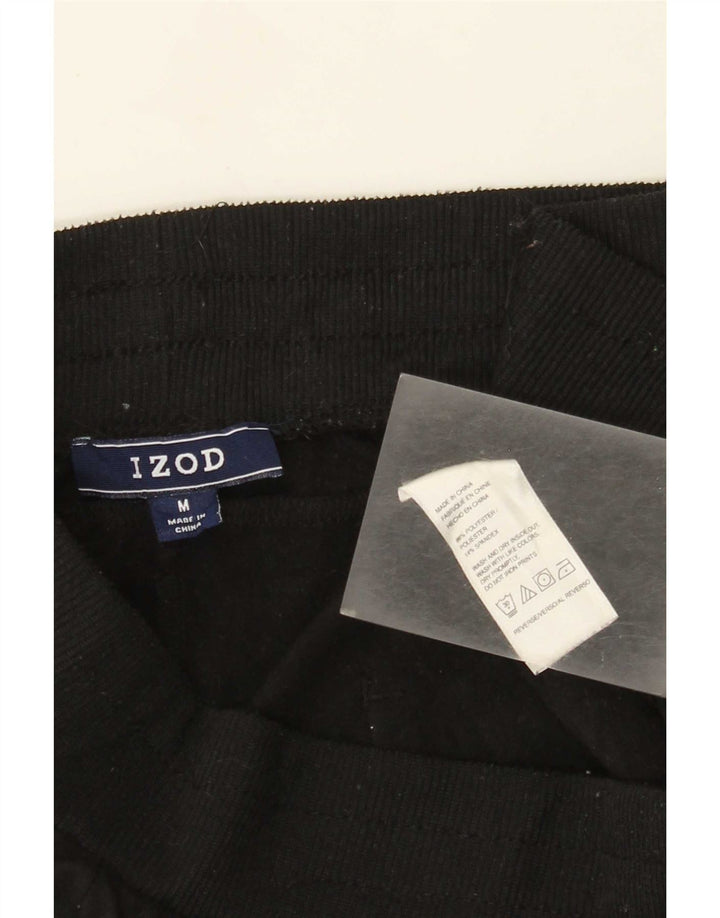 Izod Træningsdragtsbukser til kvinder UK 14 Medium Sort Polyester
