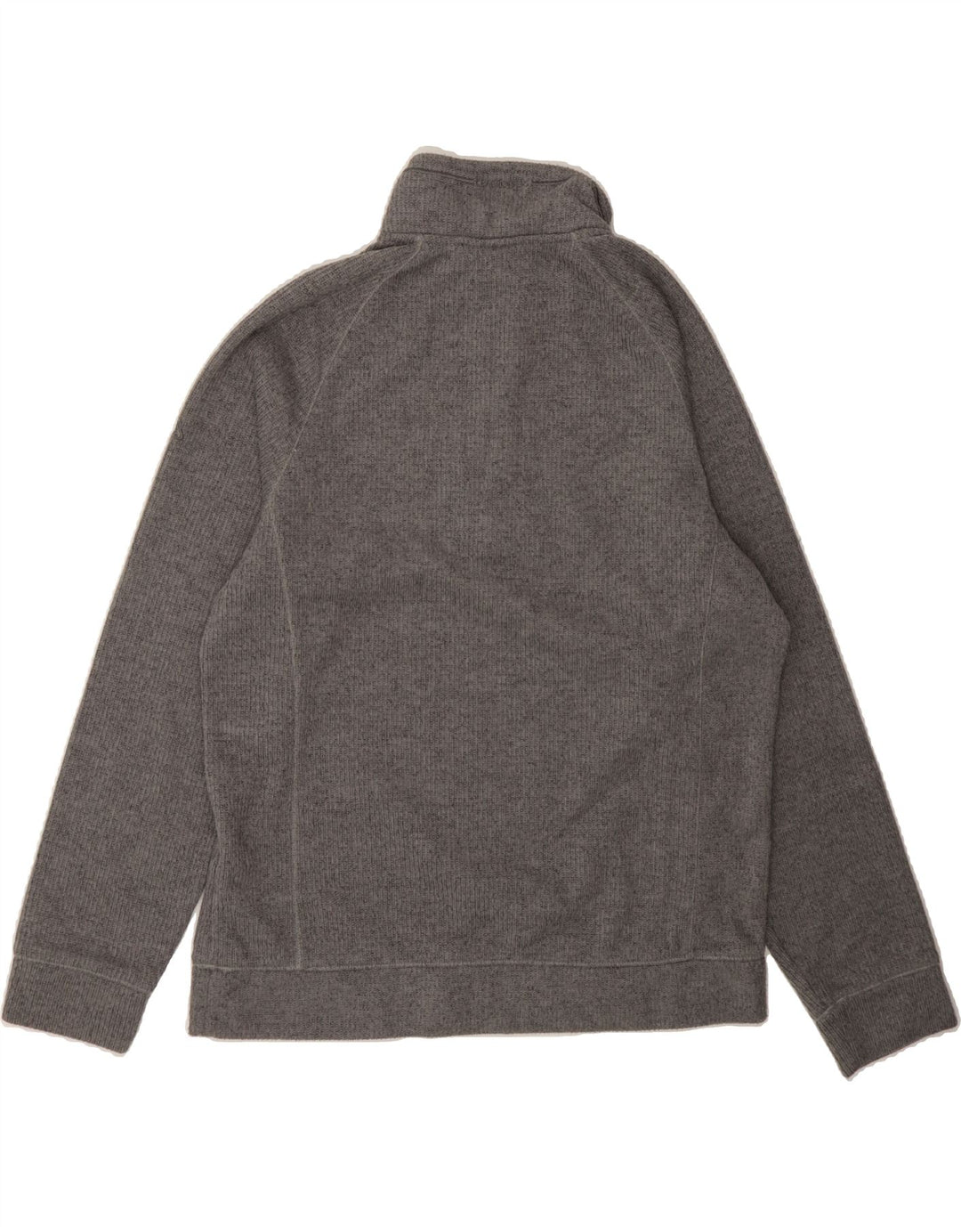 CRAGHOPPERS Mens Zip Neck Sweatshirt Jumper Medium Grey Polyester Vintage CRAGHOPPERS and Second-Hand CRAGHOPPERS from Messina Hembry 