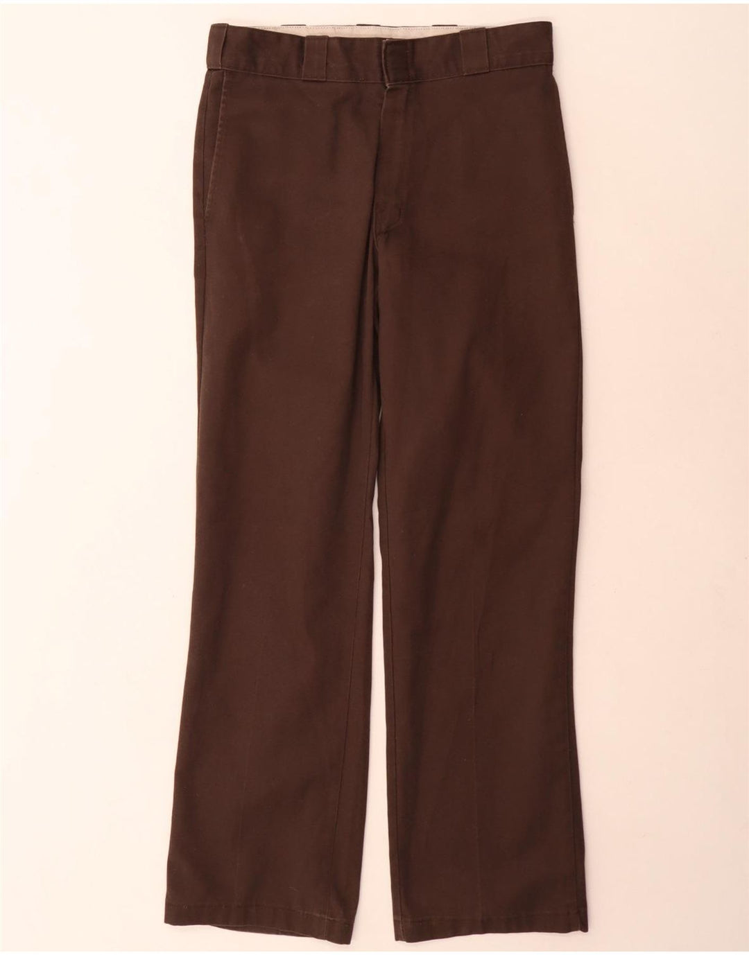 Dickies Herre 874 Lige Chinobukser W31 L32 Brun Polyester