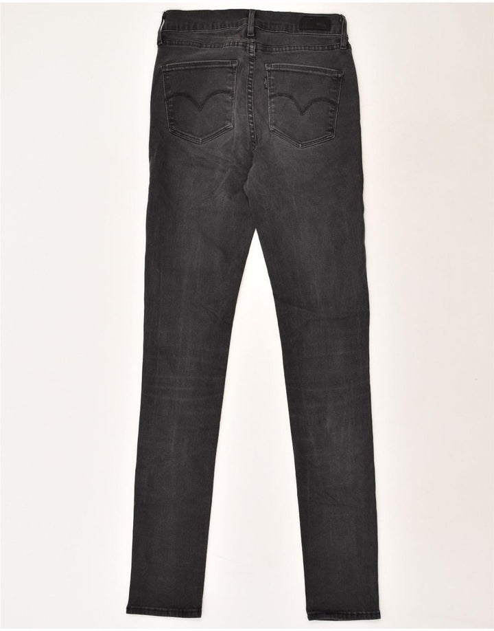 LEVI'S Womens Skinny Jeans W27 L32 Grey Cotton | Vintage Levi's | Thrift | Second-Hand Levi's | Used Clothing | Messina Hembry 