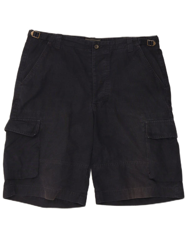 MARLBORO CLASSICS Herre Cargo Shorts IT 56 3XL W38 Marineblå