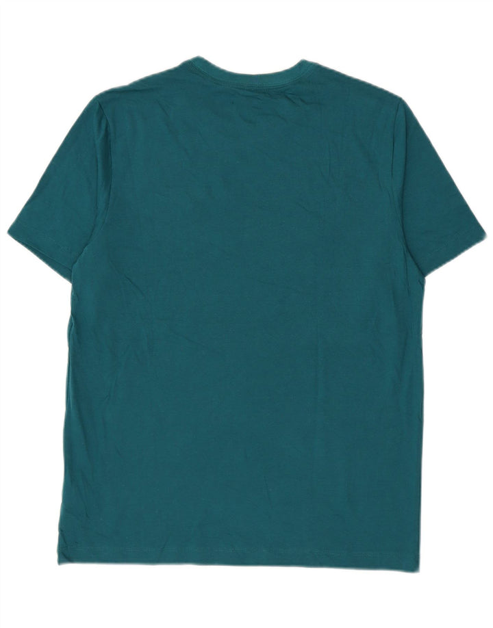 Nike T-shirt top mellem grøn bomuld til mænd