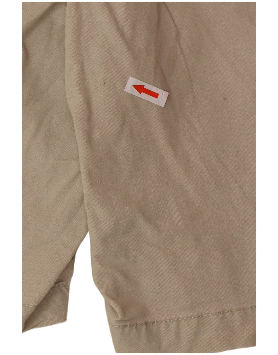 Calvin Klein Herre Chino Shorts W34 Stor Beige Bomuld