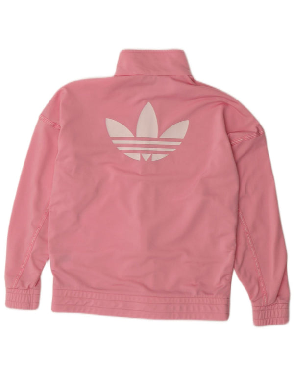 Adidas piger grafisk træningsdragt topjakke 11-12 år Pink Polyester