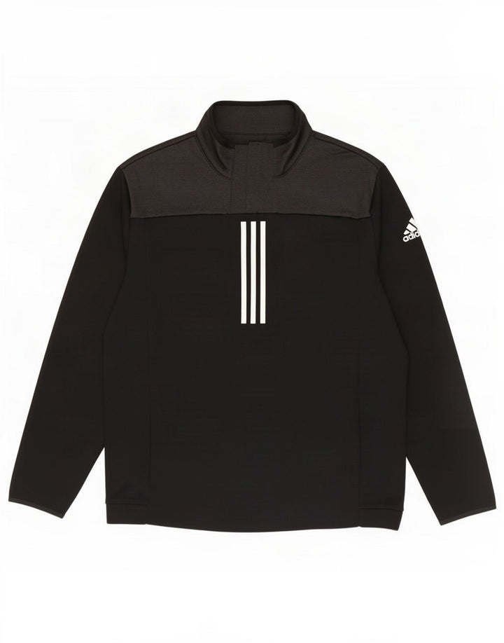 Adidas Herre Climawarm Grafisk Pullover Træningsdragt Top XL Sort Colourblock