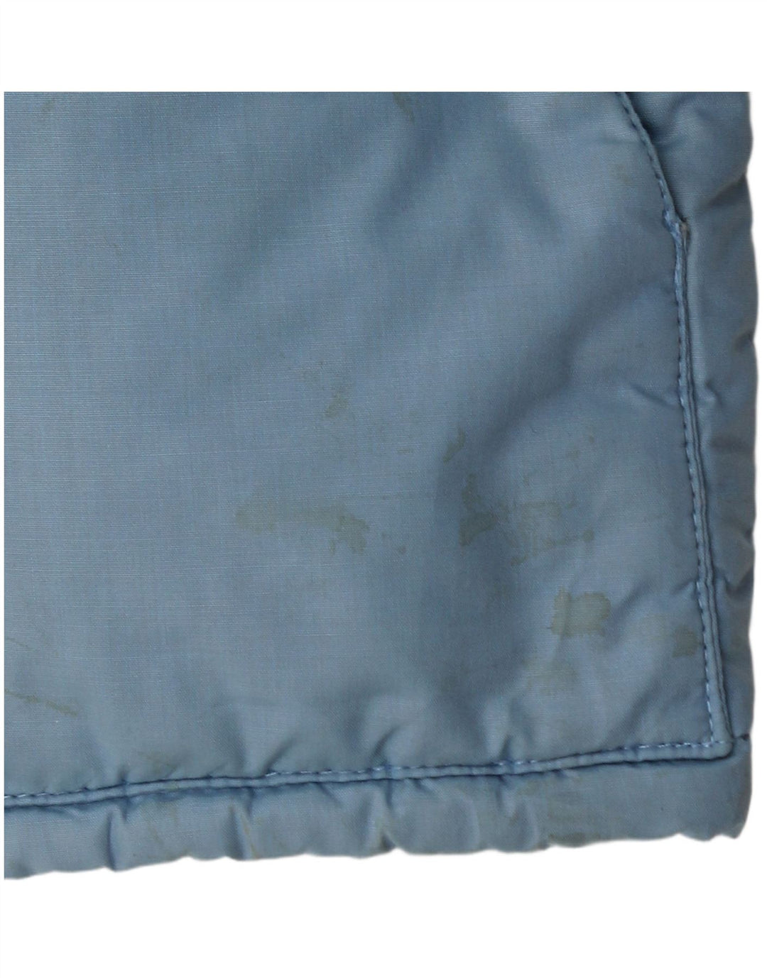 MC Ross Herre polstret jakke UK 38 Medium Blue Colourblock Classic