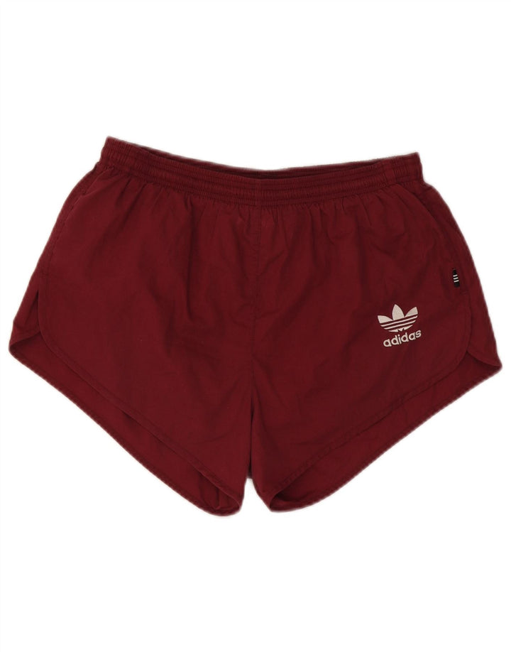 Adidas Dame Sports Shorts UK 14 Medium Bourgogne Polyester