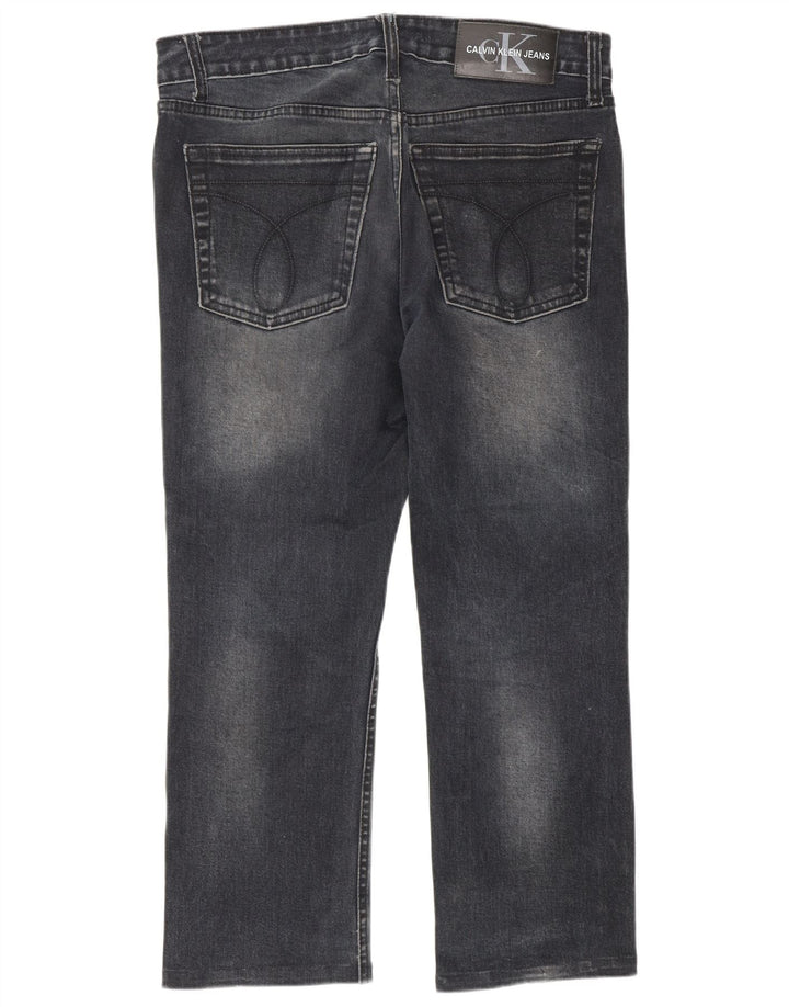 Calvin Klein Straight Jeans til mænd W32 L26 Marineblå