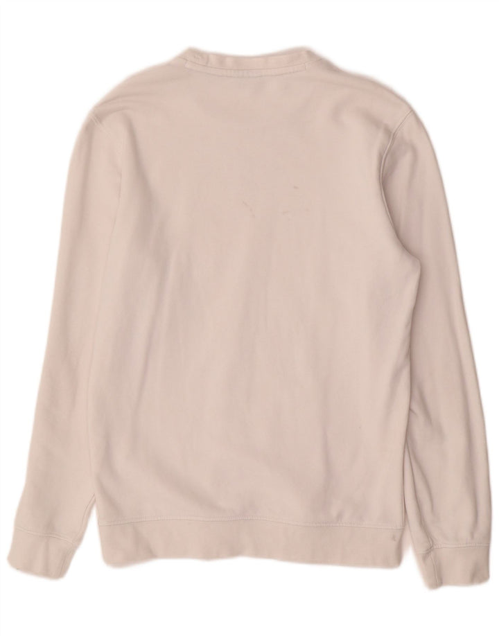 CHAMPION Herre Sweatshirt Jumper Lille Hvid Bomuld
