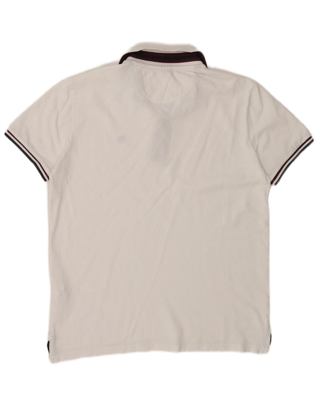 Champion Herre kortærmet poloshirt Lille hvid bomuld