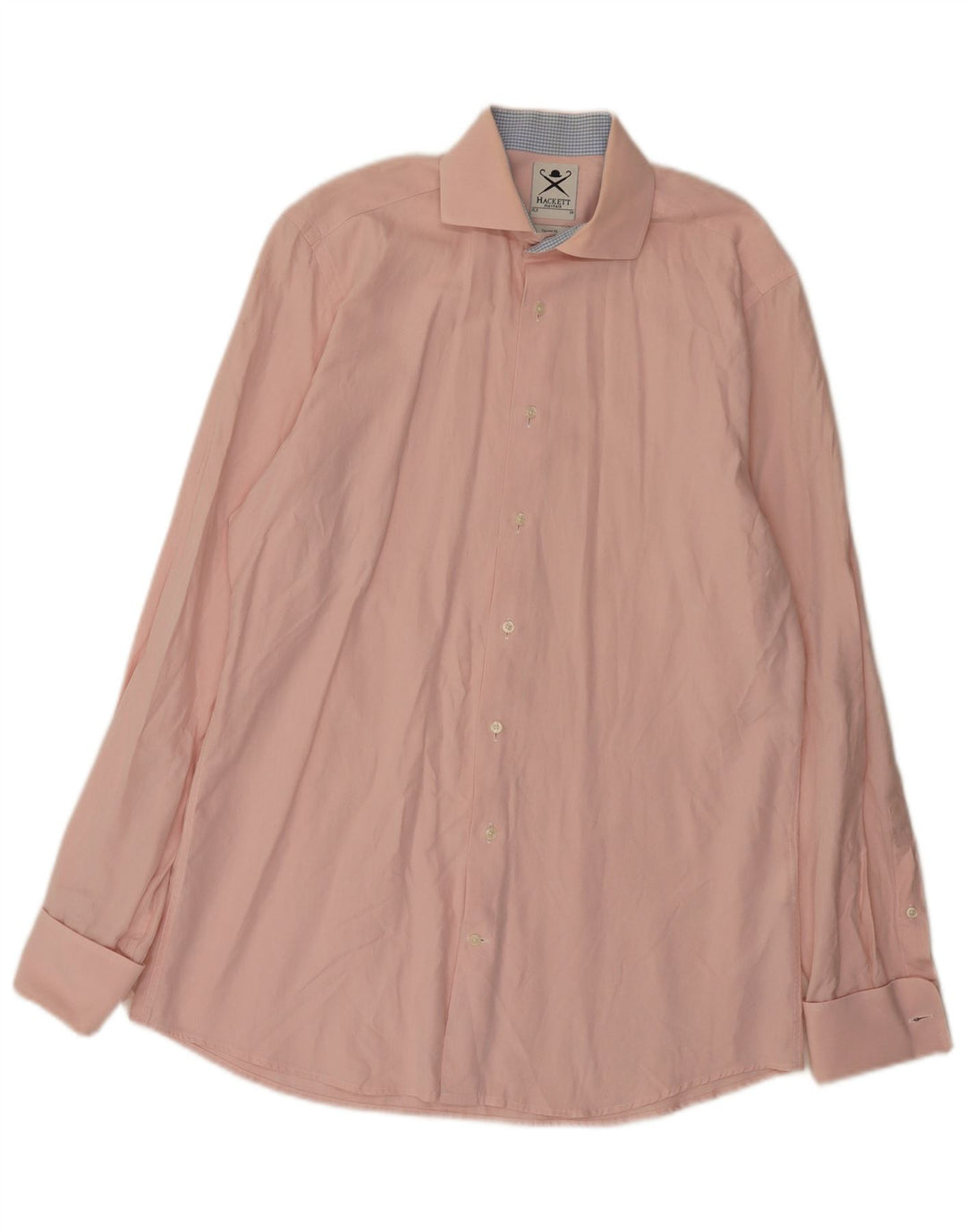 Hackett Herre skræddersyet pasform formel skjorte størrelse 15 39 Medium Pink bomuld