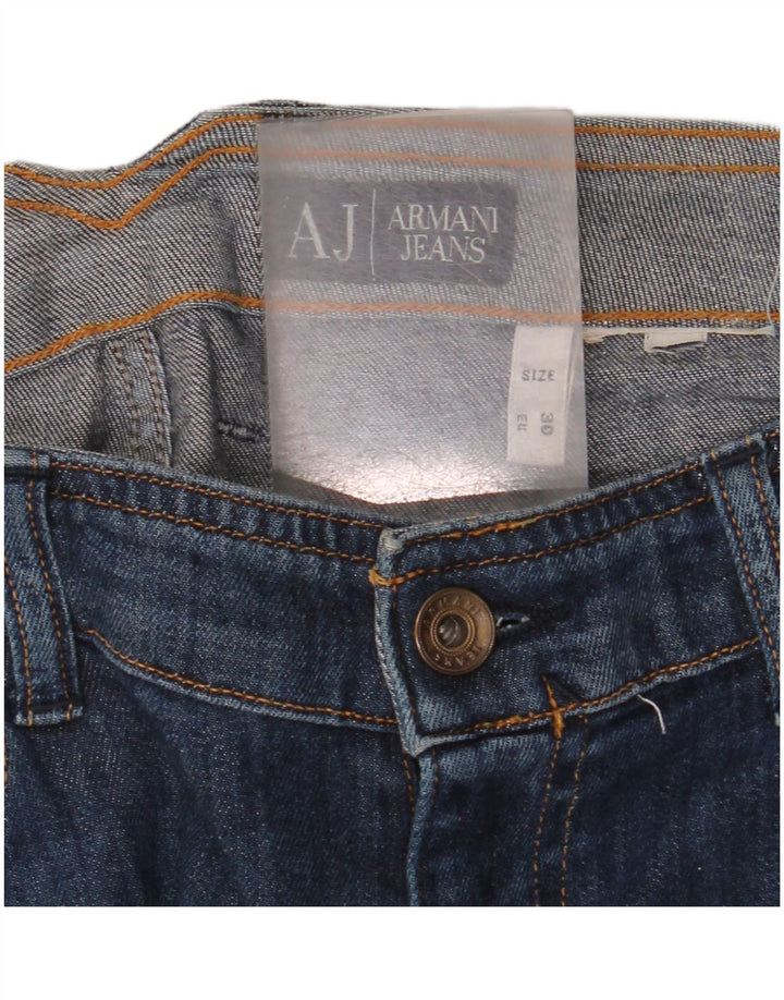 Armani Skinny Jeans til kvinder W30 L34 Marineblå