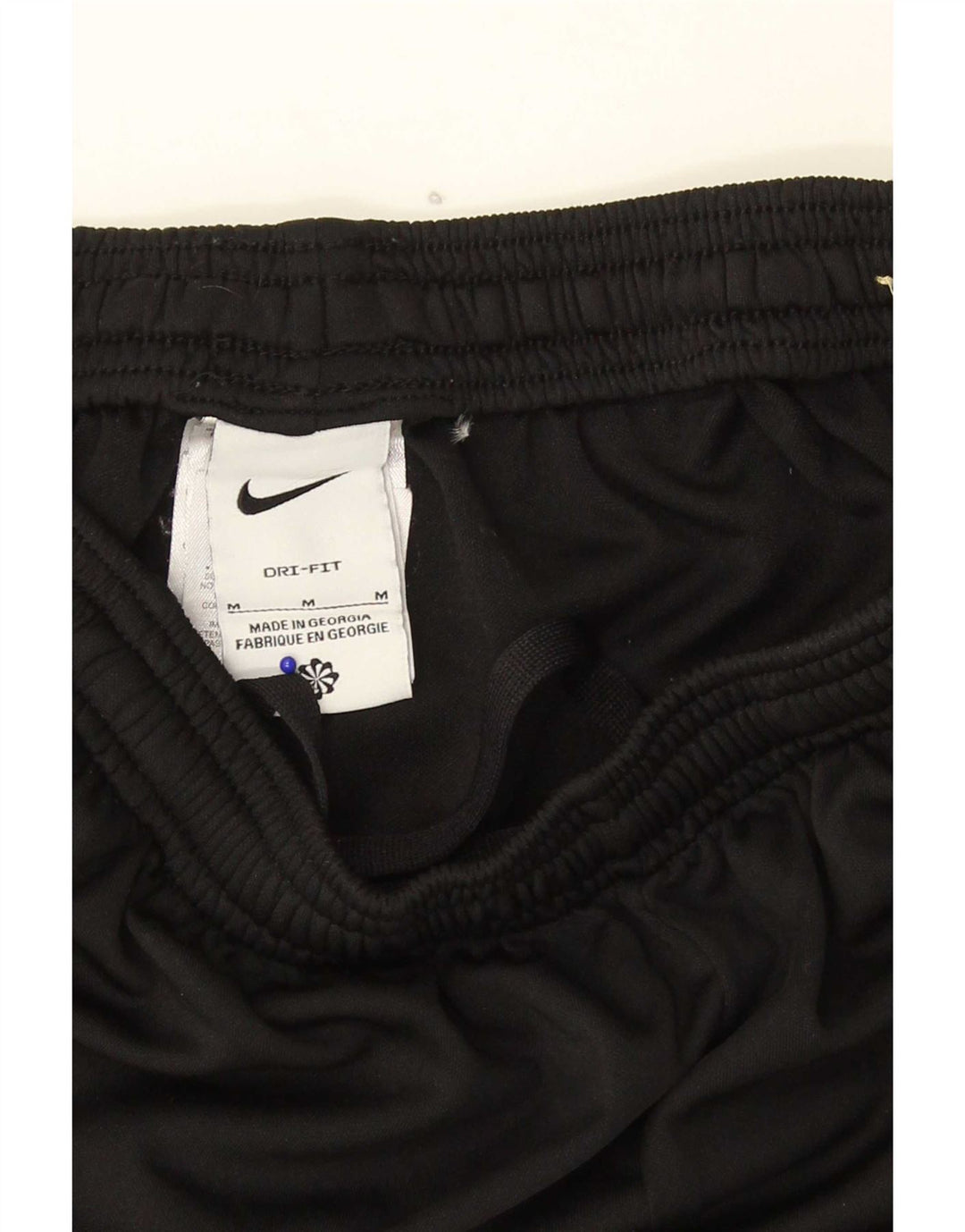 Nike Dame Dri Fit træningsdragt Bukser UK 12 Medium Sort