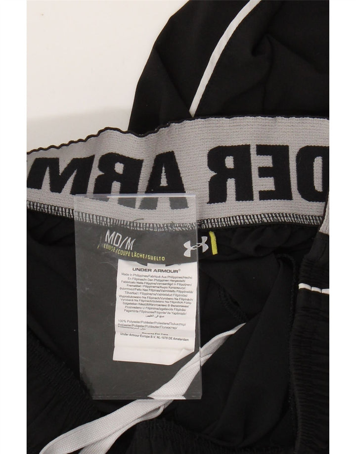 UNDER ARMOUR Herre grafiske sportsshorts Medium Sort Polyester