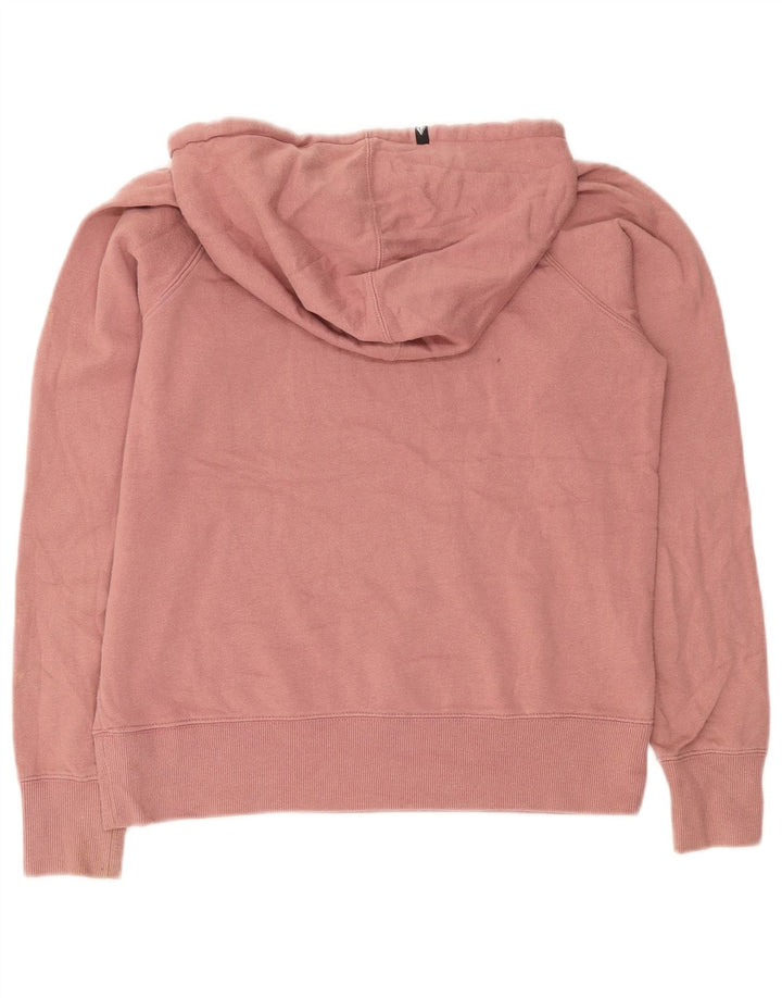 VOLCOM Grafisk hættetrøje til kvinder UK 14 Medium Pink