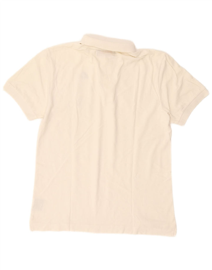 Kappa herre poloshirt Medium Off White Bomuld