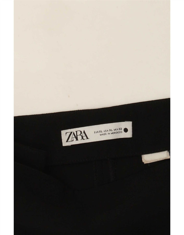 Zara Mini-nederdel til kvinder XL W32 Sort