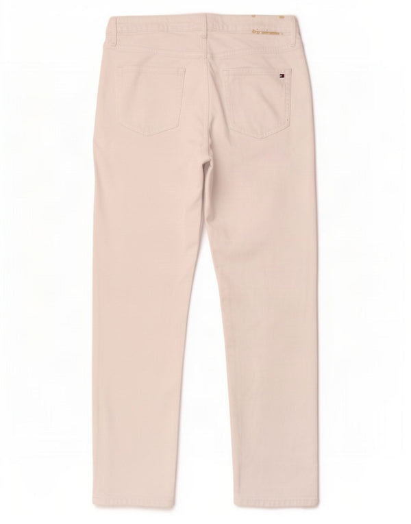 Tommy Hilfiger Lige Jeans til kvinder W30 L28 Hvid Bomuld