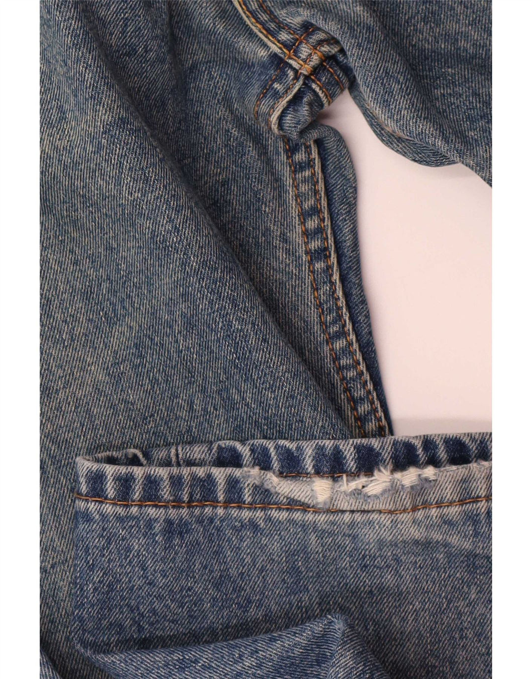 Levi's Herre 505 Straight Jeans W34 L30 Blå Bomuld