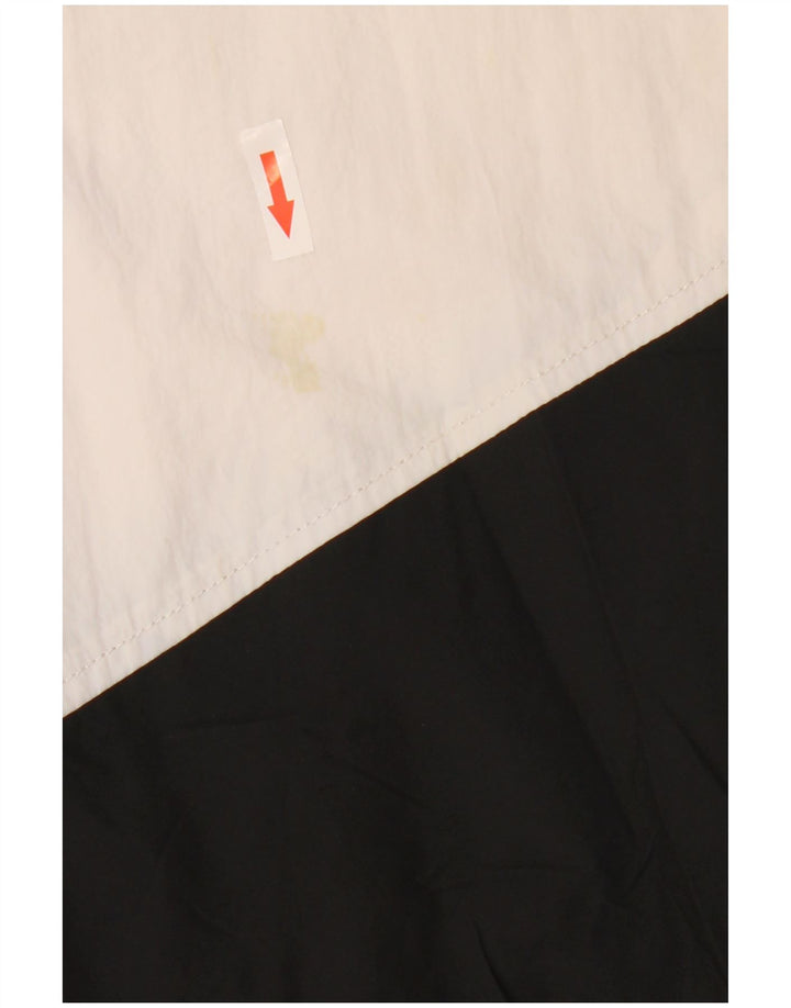 Zara Herre grafisk træningsdragt Top jakke Stor Sort Colourblock Nylon