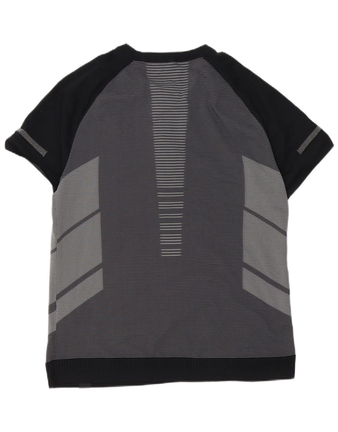 UNDER ARMOUR Herre T-Shirt Top XL Sort nålestribet polyester