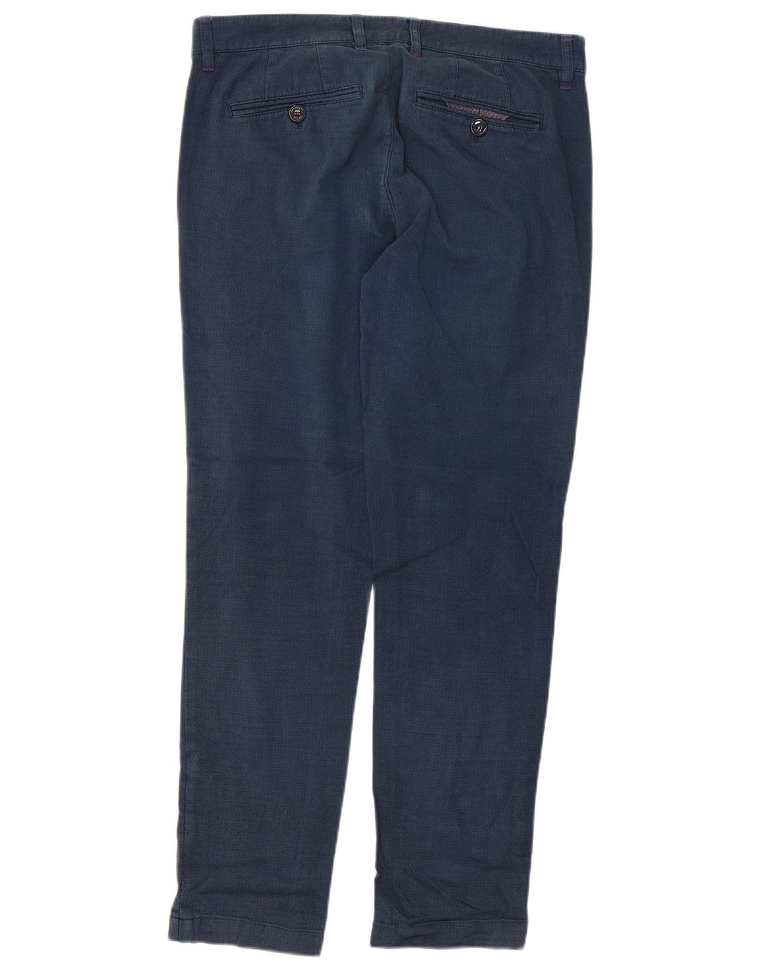 Ted Baker Herre Slim Suit Bukser W34 L32 Marineblå Bomuld