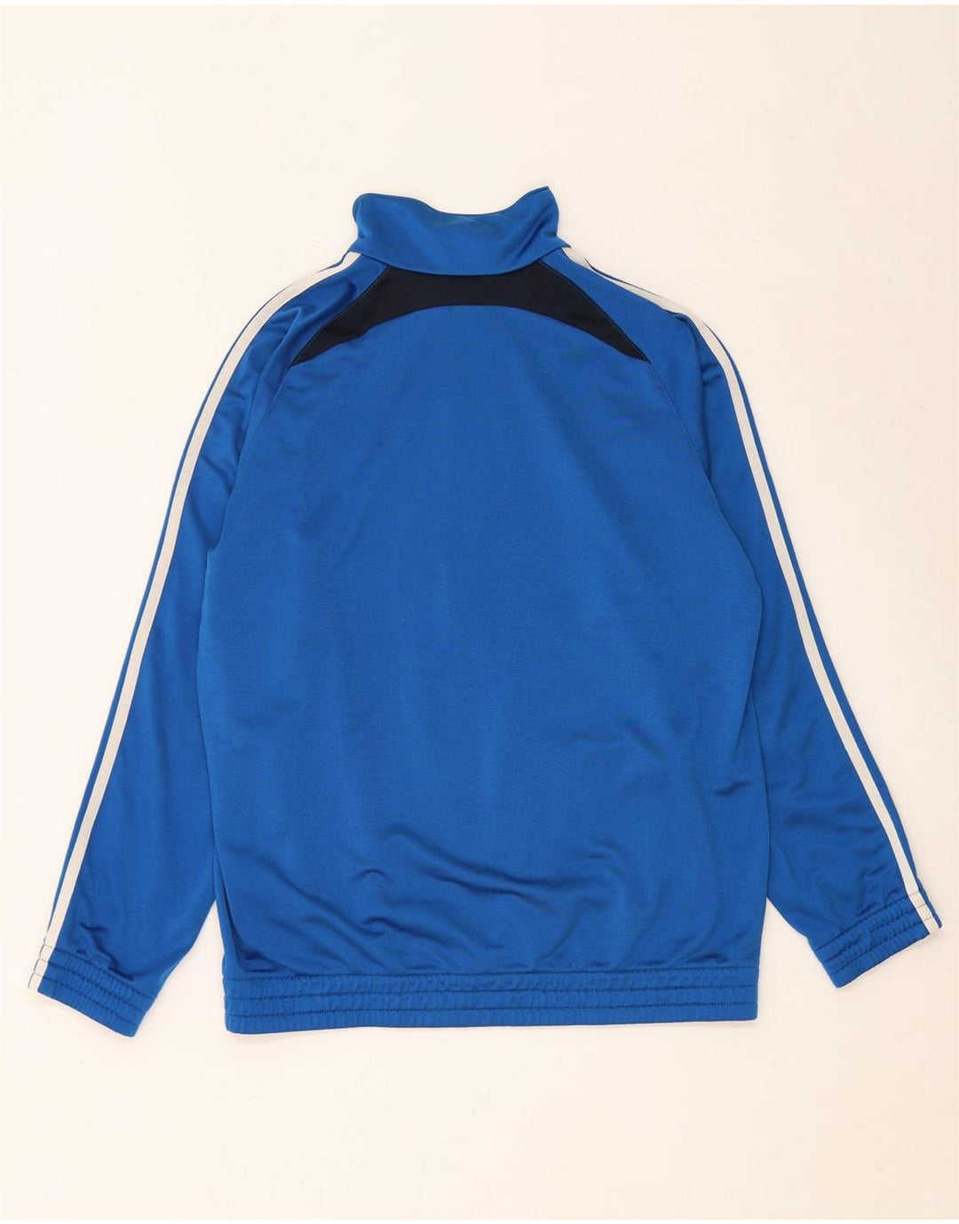 ADIDAS Træningsdragt til drenge Topjakke 15-16 år Blå Colourblock Polyester