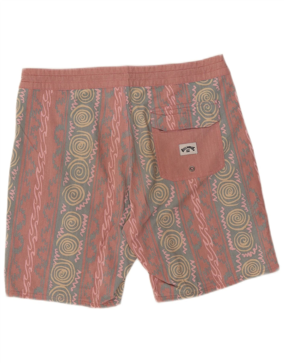 Billabong Badeshorts til mænd Medium Pink Geometrisk