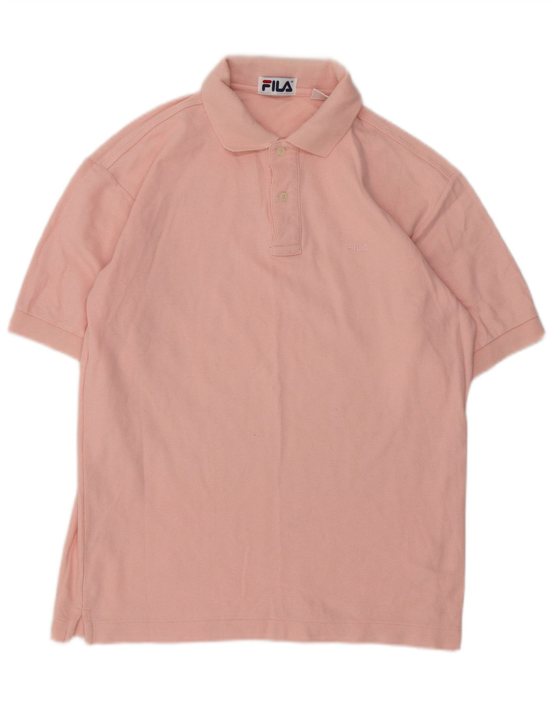 Fila Polo Shirt til mænd IT 48 Medium Pink Bomuld