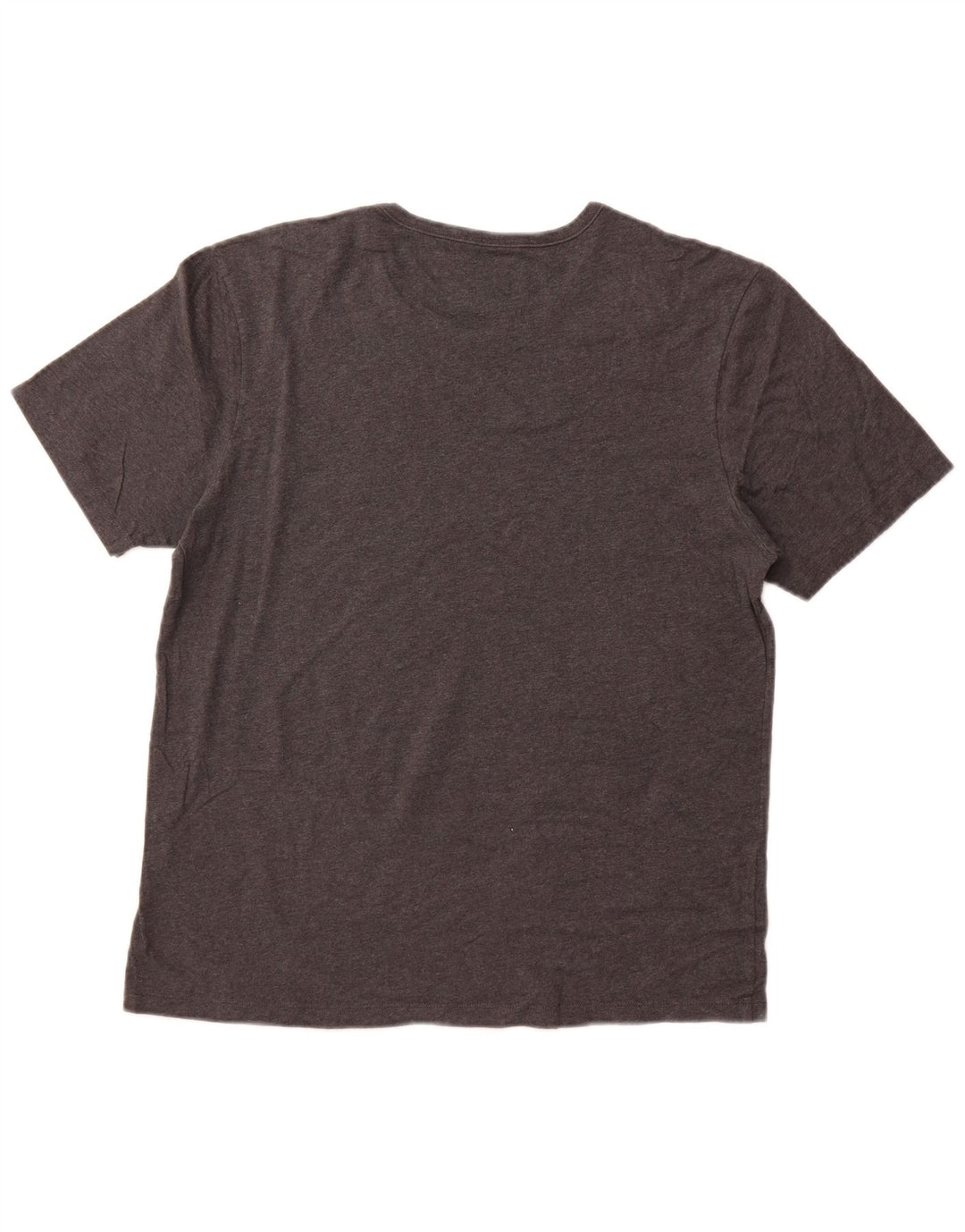 HUGO BOSS Dame T-Shirt Top UK 16 Stor Grå Bomuld